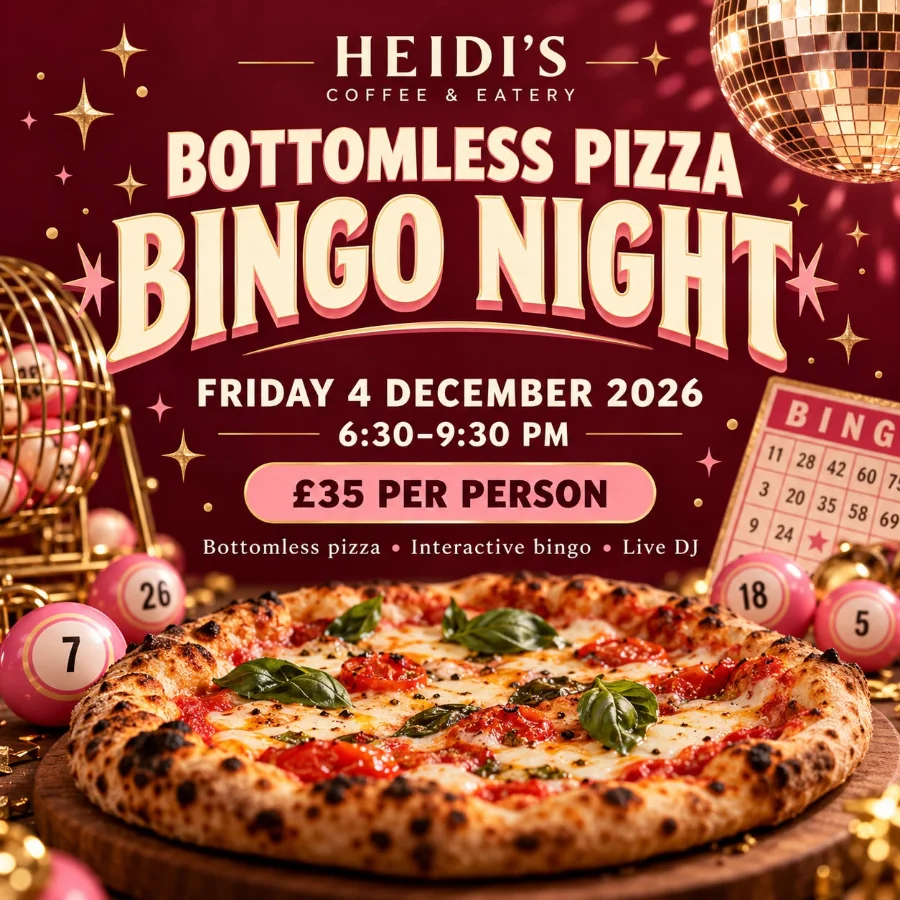 Bottomless Pizza Bingo Night